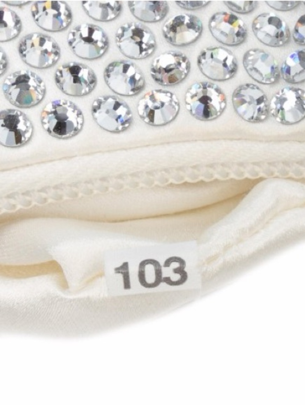 Prada Silver Crystal-Studded Shoulder Bag - Picture 5 of 9